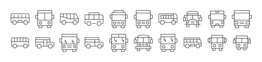 Outline Icon Collection. Editable Stroke. Perfect for Infographics, Articles, Books, Flyers, Banners vector