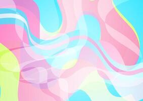 Colorful retro hipster abstract waves background vector