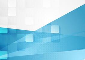 Bright abstract tech geometric background vector