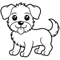 Sketch of a Cute Cat Design vector
