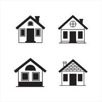 Home Menu Icons for Apps and Websites vector