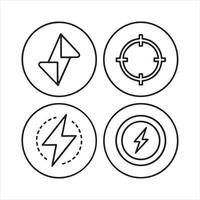 Simple Refresh Icons for User Interfaces vector