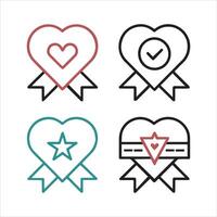 Save for Later Symbol vector