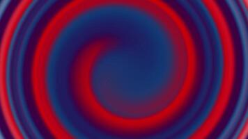 Red and blue concentric circles form swirling abstract art, ideal for backgrounds, digital art projects, prints, and eyecatching designs. video