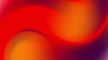 Red orange gradients form swirling abstract curves with subtle speckles. video