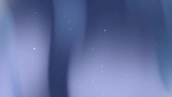 blurred blue gradient background with faint specks. video
