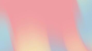 pastel Rosa azul e amarelo gradiente adequado para fundos, marca, e Projeto projetos. versátil e calmante cor combinação para visual contente. video