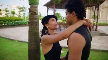 Girl Embracing Moment with a Boyfriend video