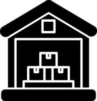Warehouse Icon Design Symbol vector
