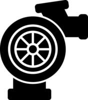 Turbo Icon Design Symbol vector