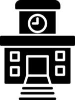 Train Station Icon Design Symbol vector