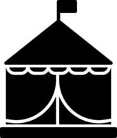 Tent Icon Design Symbol vector