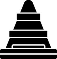 Traffic Cone Icon Design Symbol vector