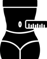 Waist Icon Design Symbol vector