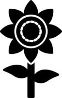 Sunflower Icon Design Symbol vector