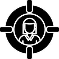 Target Icon Design Symbol vector