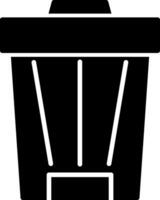 Trash Can Icon Design Symbol vector