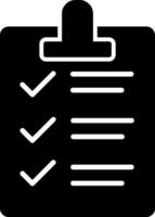 Task List Icon Design Symbol vector