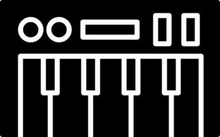 Piano Icon Design Symbol vector