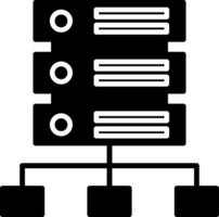 Server Icon Design Symbol vector