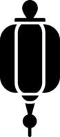 Paper Lantern Icon Design Symbol vector