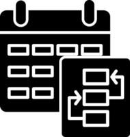 Plan Icon Design Symbol vector