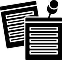 Sticky Notes Icon Design Symbol vector