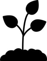Sprout Icon Design Symbol vector