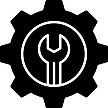 Setting Icon Design Symbol vector