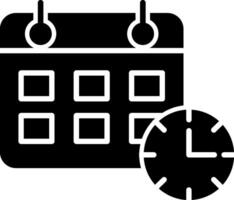 Schedule Icon Design Symbol vector