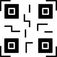 Qr Code Icon Design Symbol vector