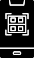 Qr Code Icon Design Symbol vector