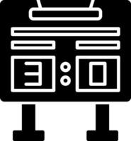 Scoreboard Icon Design Symbol vector