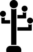 Coat Rack Icon Design Symbol vector
