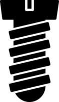 Screw Icon Design Symbol vector