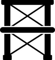 Scaffolding Icon Design Symbol vector