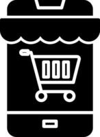 Online Shop Icon Design Symbol vector