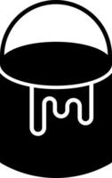 Paint Bucket Icon Design Symbol vector