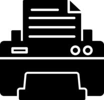 Printer Icon Design Symbol vector