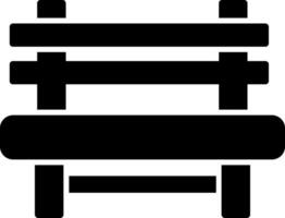 Bench Icon Design Symbol vector
