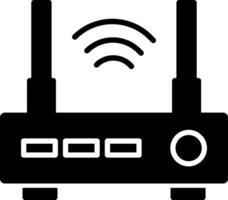 Router Icon Design Symbol vector