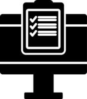 Online Job Icon Design Symbol vector