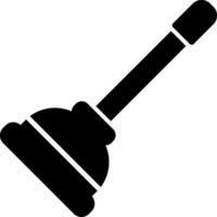 Plunger Icon Design Symbol vector