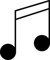 Music Note Icon Design Symbol vector