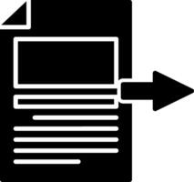 Document Icon Design Symbol vector