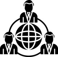 Outsourcing Icon Design Symbol vector