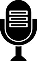 Microphone Icon Design Symbol vector