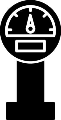 Meter Icon Design Symbol