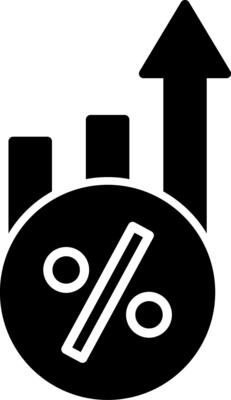 Increase Icon Design Symbol