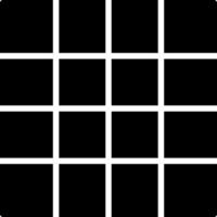 Grid Icon Design Symbol vector